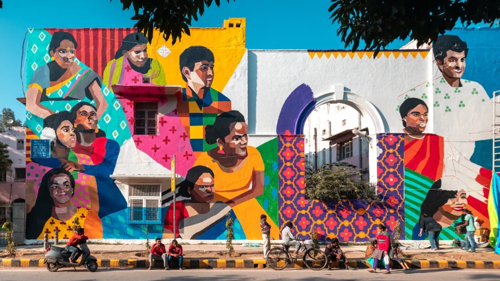 Una década de murales urbanos con alma de mujeres&nbsp;trans