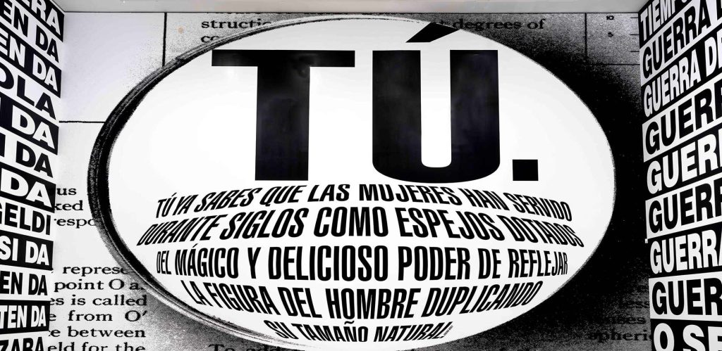 Género y poder: la artista Barbara Kruger inunda el&nbsp;Guggenheim