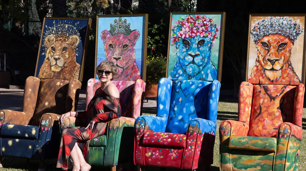 Las «Leonas» de la pintora Antonia de Pastor, un icono de lucha y&nbsp;feminismo